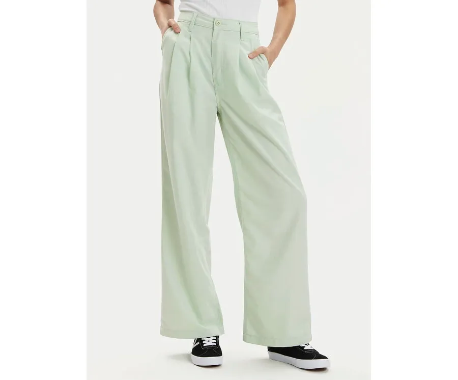 obrazek 1 Vans Spodnie materiałowe Alder Relaxed Pleated Pant VN000GA0 Zielony Relaxed Fit