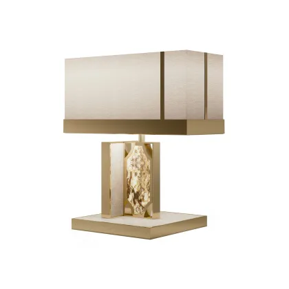 Picture Italian classic table lamp for a room, bedroom or office - Bianchini