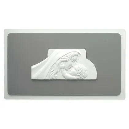 Picture Stylish decorative wall panel 70x40 cm with Madonna and Child