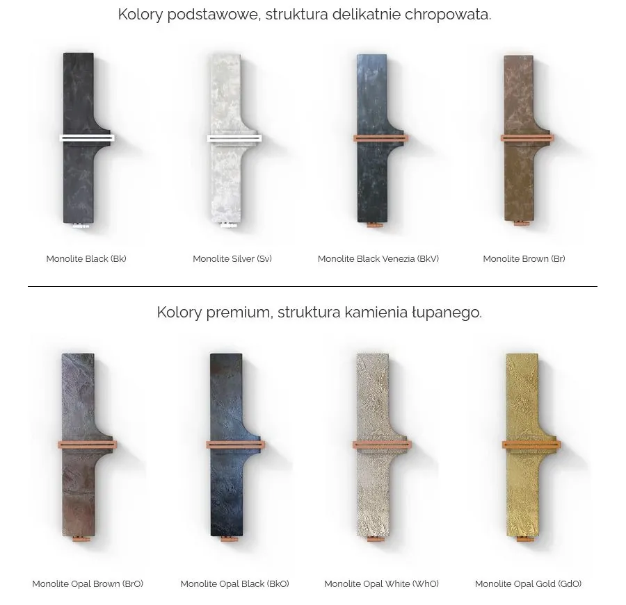 obrazek 8 Ekskluzywny grzejnik ozdobny Monolite do stylowych wnętrz