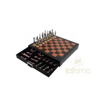 Picture A handmade chess set