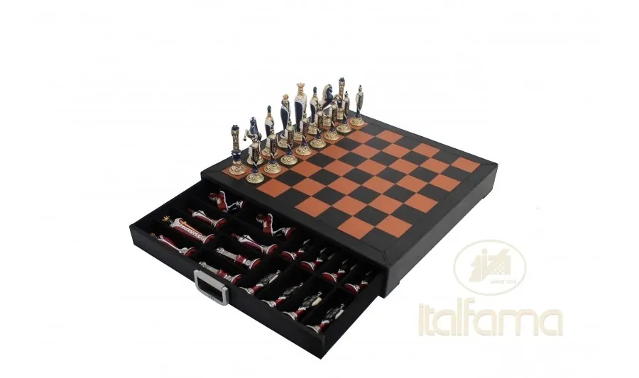 obrazek 1 Ręcznie wykonany zestaw do gry w szachy