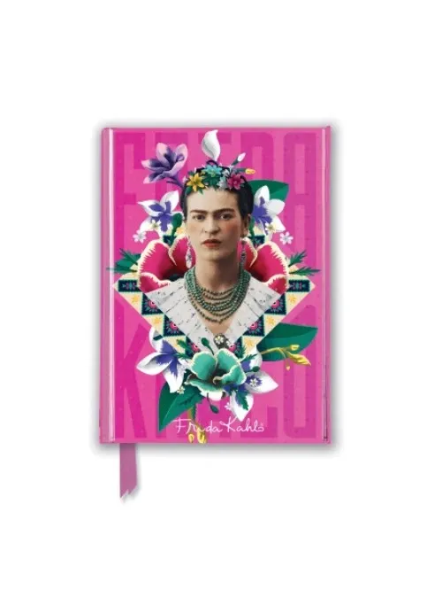 Picture Dziennik kieszonkowy (Frida Kahlo Pink)- Flame Tree Publishing