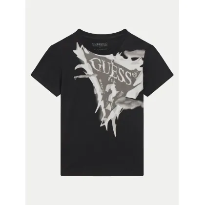 Zdjęcie Guess T-Shirt L5GI20 K8HM4 Czarny Regular Fit