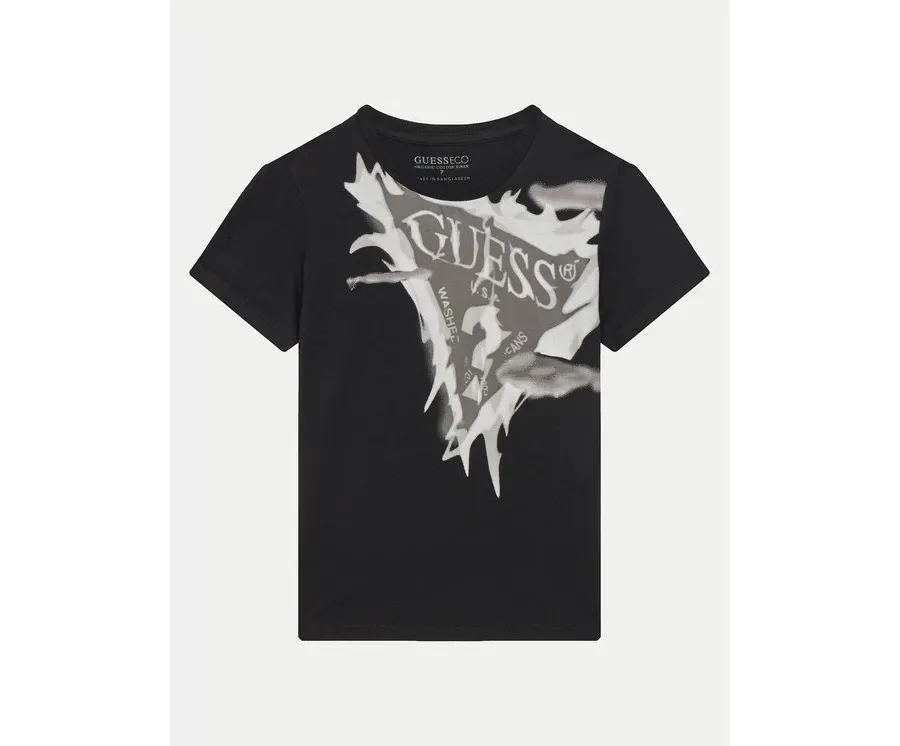 obrazek 1 Guess T-Shirt L5GI20 K8HM4 Czarny Regular Fit