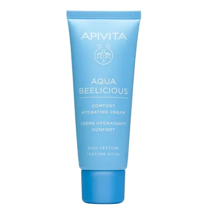 Zdjęcie Apivita Aqua Beelicious Kojąco-Nawilżający bogaty krem do twarzy 40 ml