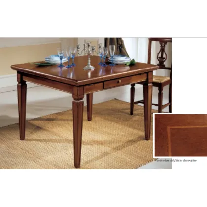 Zdjęcie Gustowny, włoski stół rozkładany z szufladką - Fratelli Mirandola