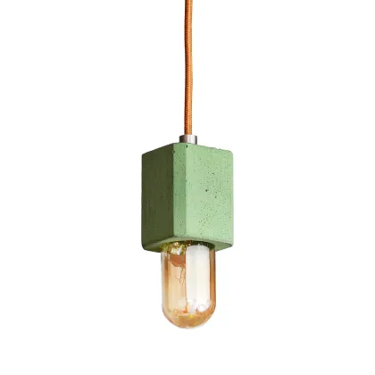 Zdjęcie IDUNN lampa wisząca z barwionego betonu DS MANUFAKTURA