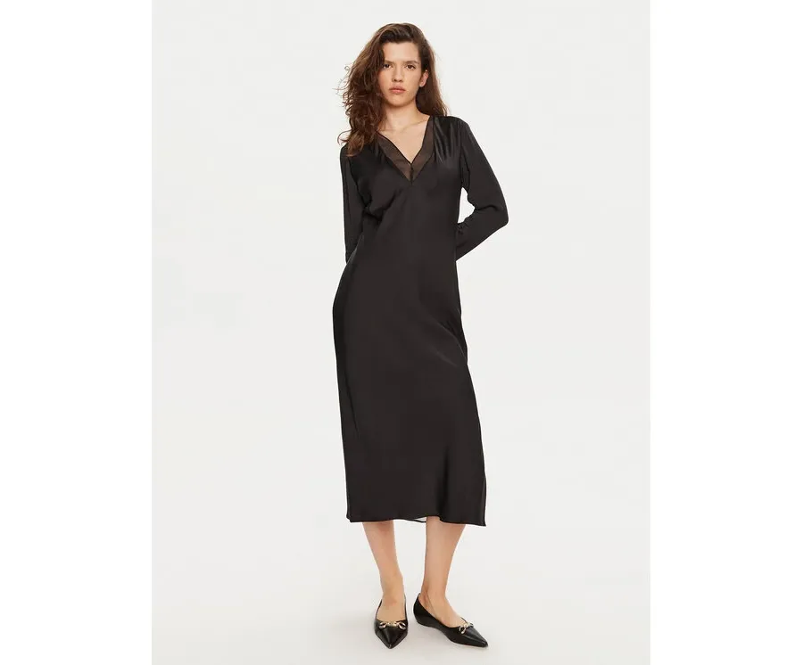 obrazek 1 Calvin Klein Sukienka koktajlowa K20K207845 Czarny Regular Fit