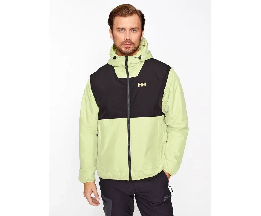 obrazek 1 Helly Hansen Kurtka przeciwdeszczowa Ervik Ins 53983 Zielony Regular Fit