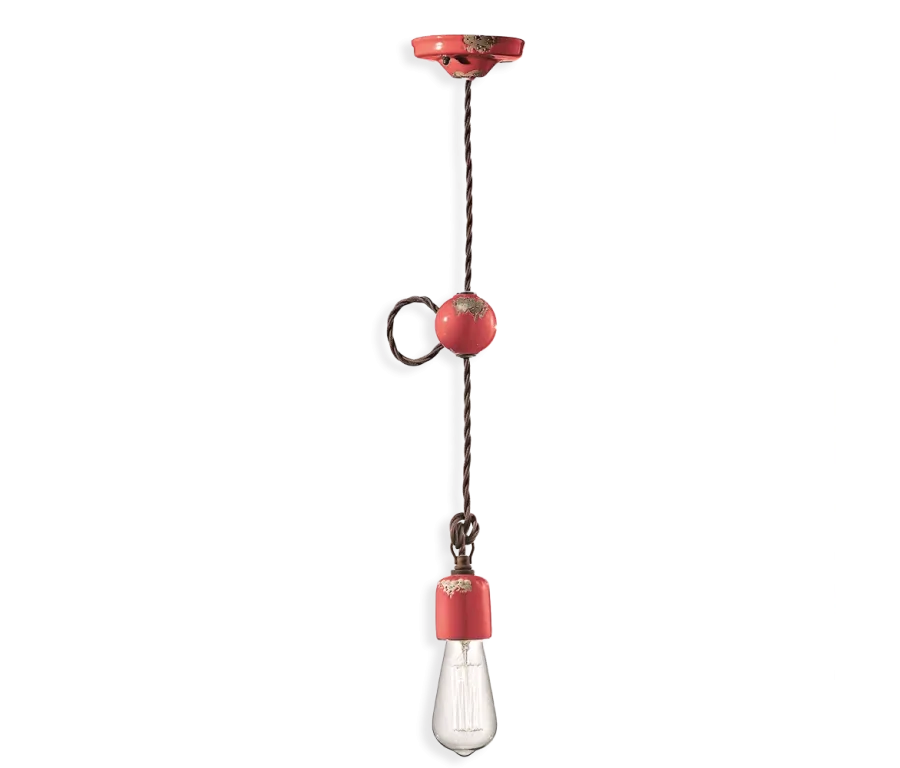 obrazek 4 Minimalistyczna w formie włoska lampa wisząca w stylu vintage