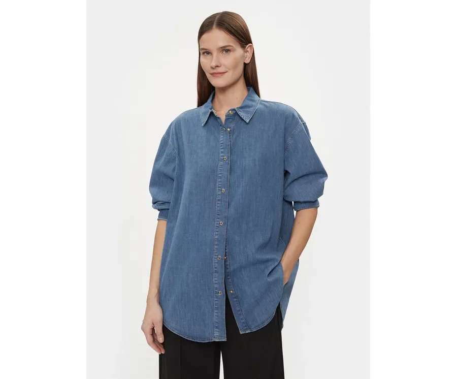 obrazek 1 JOOP! Koszula jeansowa 30037338 Niebieski Oversize
