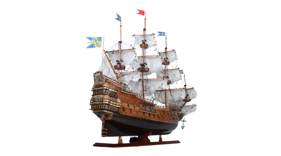 picture 3 A large, exclusive model of the Vasa sailing ship with unfurled sails