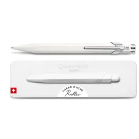 Zdjęcie Oryginalne białe pióro kulkowe w komplecie z etui