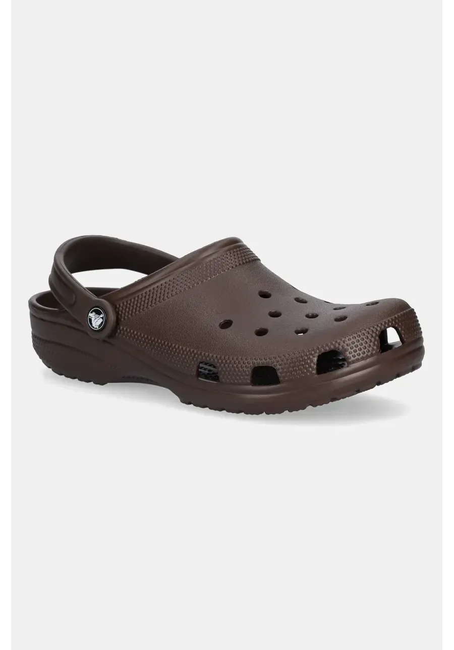 obrazek 1 Crocs klapki Classic męskie kolor brązowy 10001