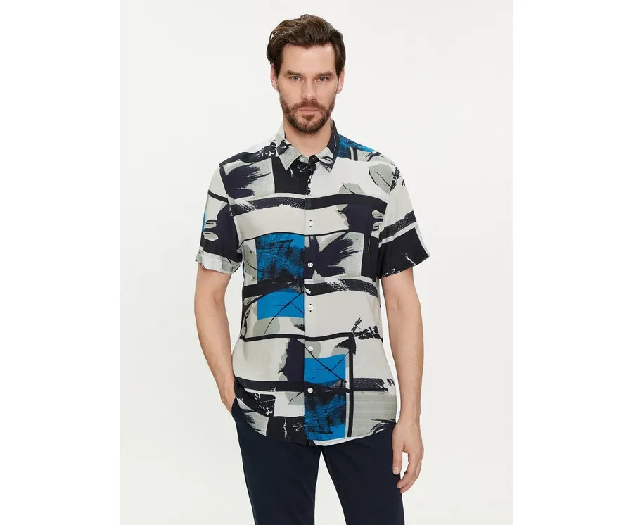 obrazek 1 Guess Koszula M4GH64 WD4Z2 Szary Slim Fit