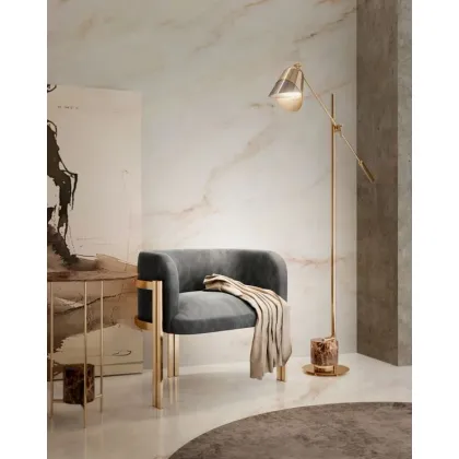 Zdjęcie Wykonana w Portugalii - lampa podłogowa Savoye