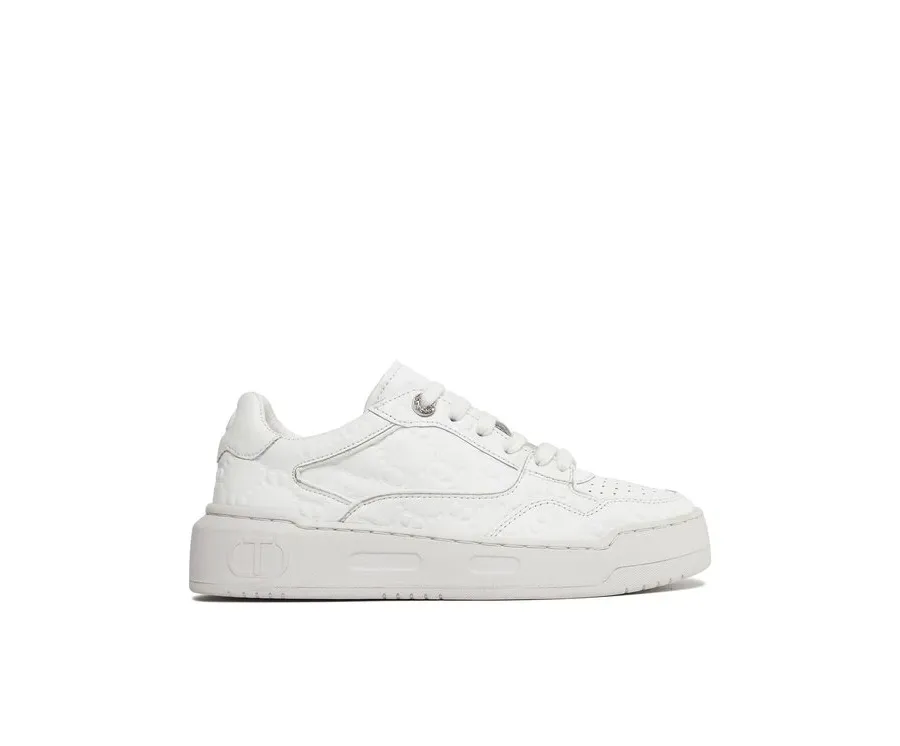obrazek 1 TWINSET Sneakersy 232TCP260 Biały