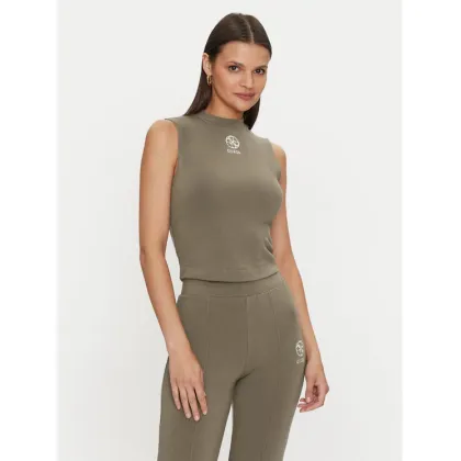 Zdjęcie Guess Bluzka Elea V4YP04 KCDN0 Khaki Regular Fit