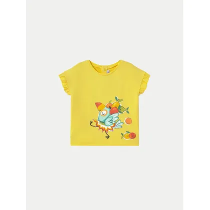 Zdjęcie Mayoral T-Shirt 1048 Żółty Regular Fit