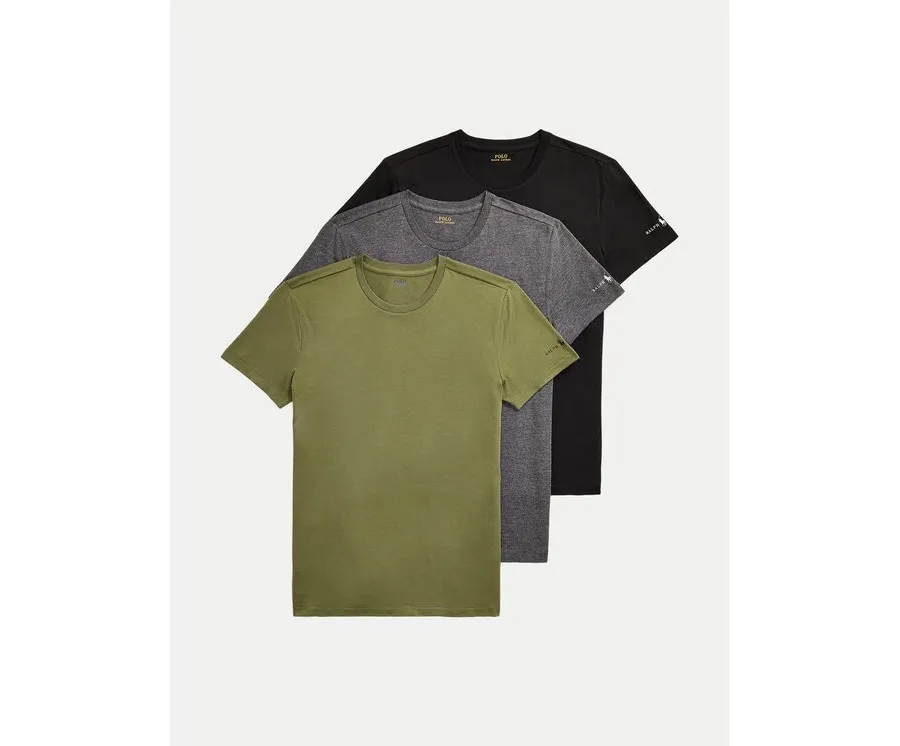 obrazek 1 Polo Ralph Lauren Komplet 3 t-shirtów 714965508003 Kolorowy Slim Fit