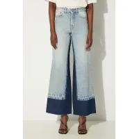 Zdjęcie MM6 Maison Margiela jeansy damskie kolor niebieski S62LB0176.S30589