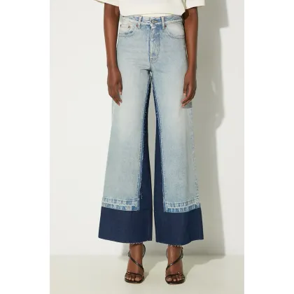 Zdjęcie MM6 Maison Margiela jeansy damskie kolor niebieski S62LB0176.S30589