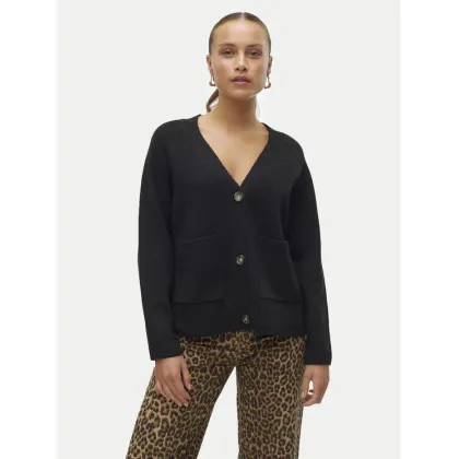 Zdjęcie Vero Moda Kardigan Boom 10320457 Czarny Loose Fit
