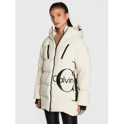 Zdjęcie Calvin Klein Jeans Kurtka puchowa J20J219849 Beżowy Regular Fit