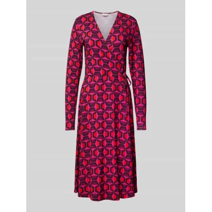 Zdjęcie Sukienka midi w stylu kopertowym