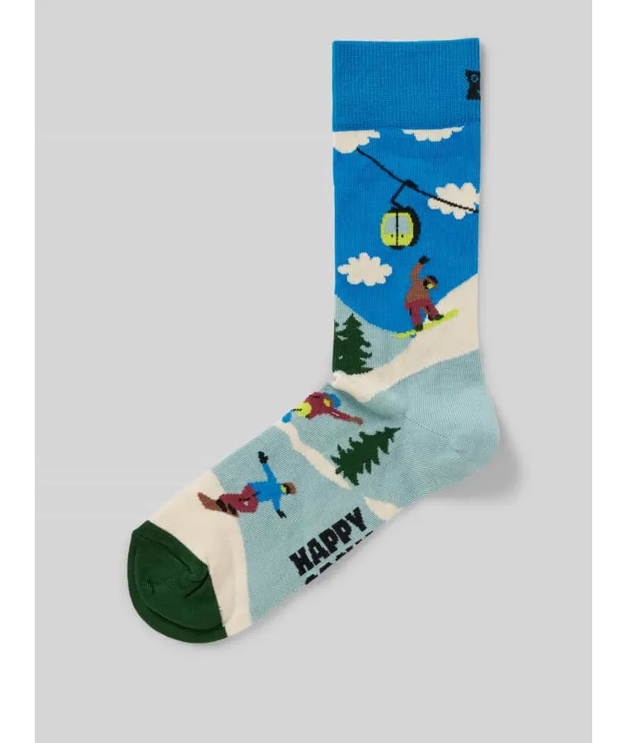 obrazek 1 Skarpety z nadrukiem z motywem model ‘Snowboard’