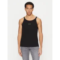 Zdjęcie Versace Jeans Couture T-Shirt 78GAH614 Czarny Regular Fit