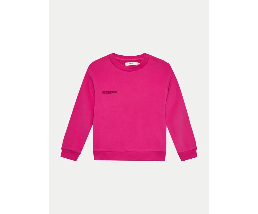 obrazek 1 Pangaia Bluza 365 Midweight Różowy Relaxed Fit