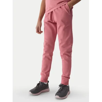 Zdjęcie 4F Spodnie dresowe 4FJWSS24TTROF587 Różowy Regular Fit