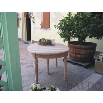 Zdjęcie Solidny stół rozkładany z drewna dębowego - mebel włoski