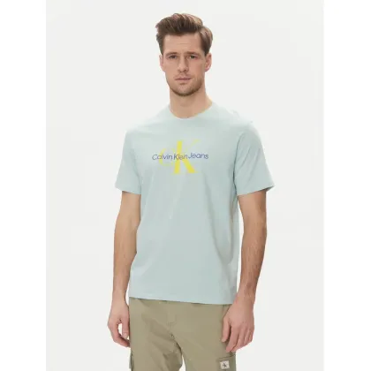 Zdjęcie Calvin Klein Jeans T-Shirt Hero LV040EM286 Zielony Regular Fit