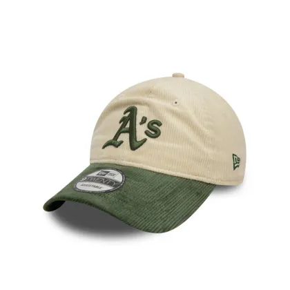 Zdjęcie New Era Czapka z daszkiem Oakland Athletics Block Cord 9Twenty 60595245 Écru