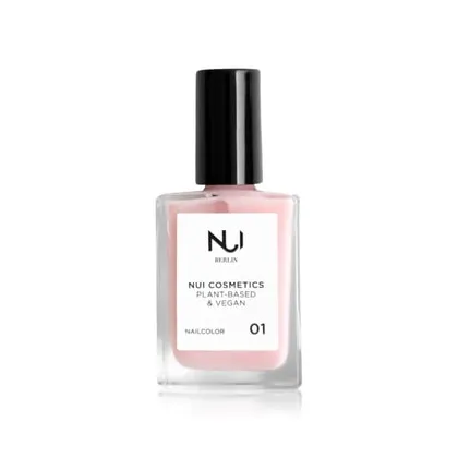 Zdjęcie NUI Cosmetics Natural & Vegan Lakier do paznokci 14 ml Nr. 01 - rosé