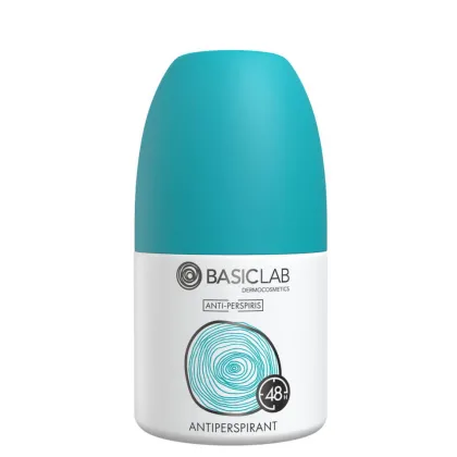 Zdjęcie BasicLab Antyperspirant w kulce 48h 60 g Basiclab Dermocosmetics