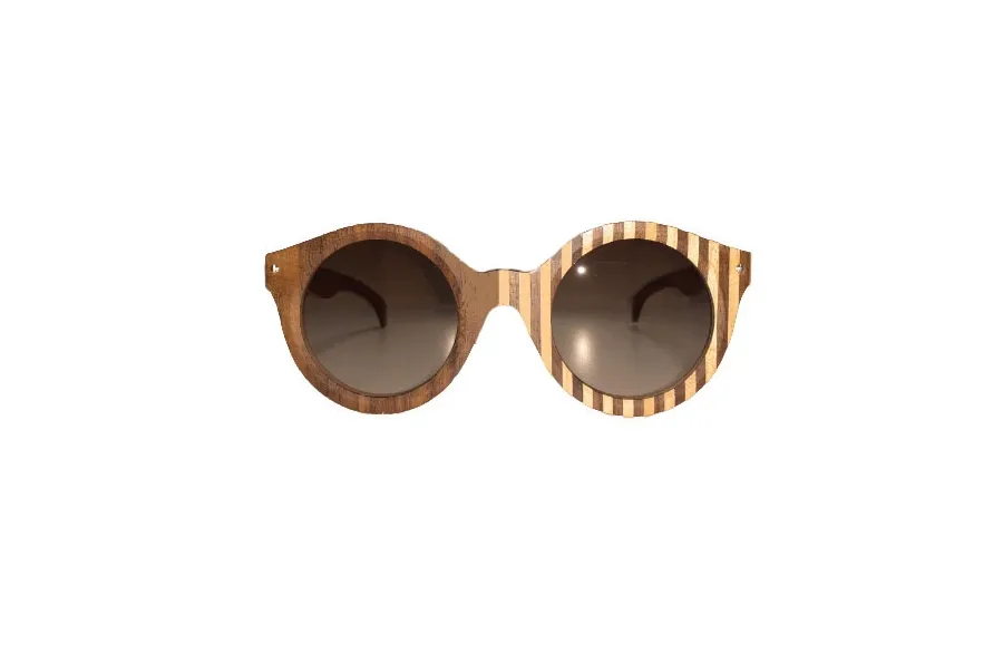 obrazek 1 Nietuzinkowe, drewniane okulary o ciekawym designie - Legno Light