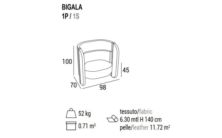 obrazek 3 Fantastyczny fotel Bigala do biura lub poczekalni