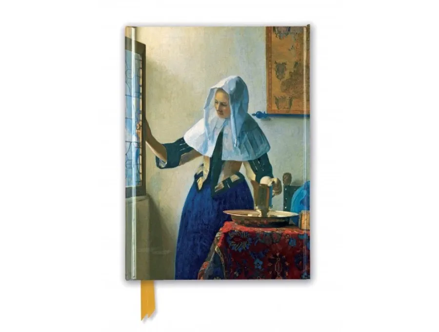 obrazek 1 Dziennik (Johannes Vermeer: ​​Młoda kobieta z dzbanem na wodę) - Flame Tree Publishing