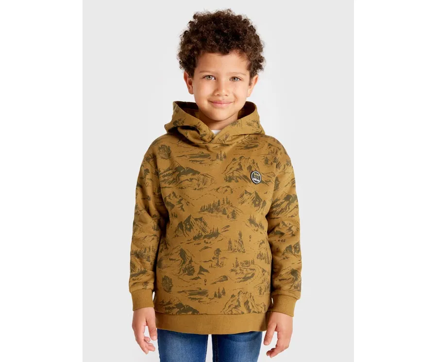 obrazek 1 Mayoral Bluza 4450 Brązowy Regular Fit