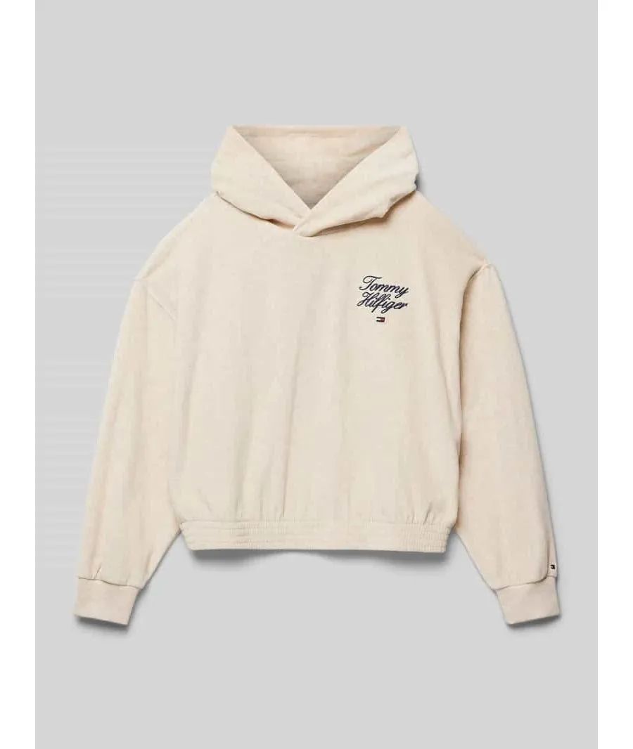 obrazek 1 Bluza z kapturem i wyhaftowanym logo model ‘SCRIPT’