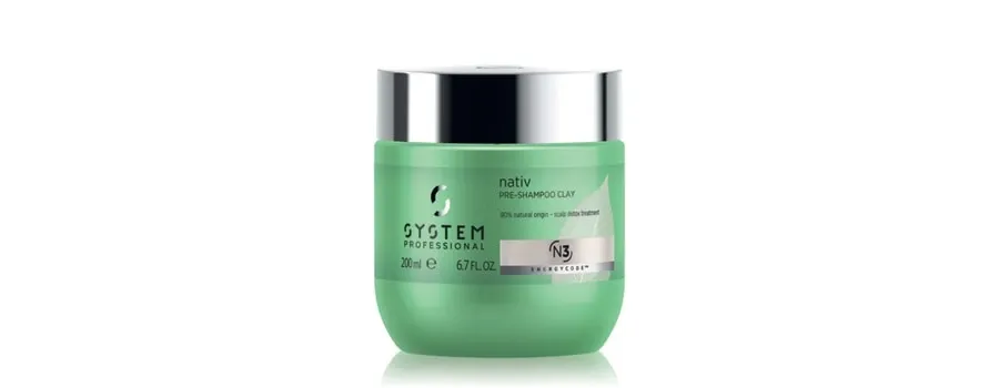 obrazek 1 System Professional LipidCode Nativ Pre-Shampoo Clay Maska do włosów 200 ml