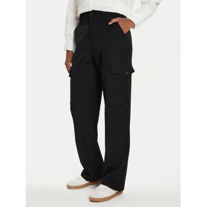 Zdjęcie Desigual Spodnie materiałowe Volga 24WWPW17 Czarny Straight Fit