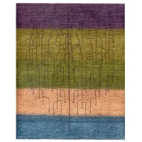 Picture A stunning, colorful hand-woven carpet from Iran - Jordan