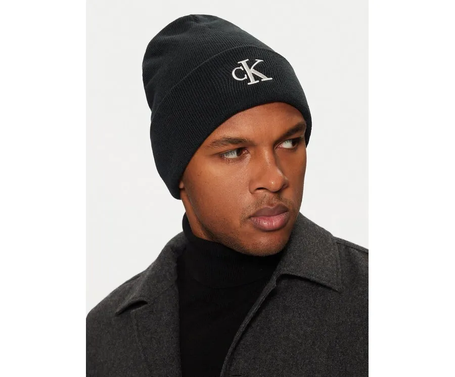 obrazek 1 Calvin Klein Czapka Monogram Embro Beanie K50K512145 Szary