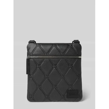 Zdjęcie Torba na ramię z detalem z logo model ‘Ethon’