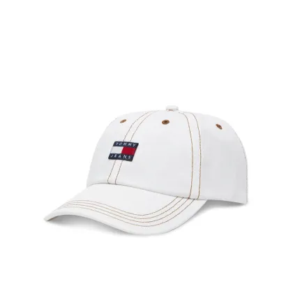 Zdjęcie Tommy Hilfiger Czapka z daszkiem Heritage AW0AW17572 Écru